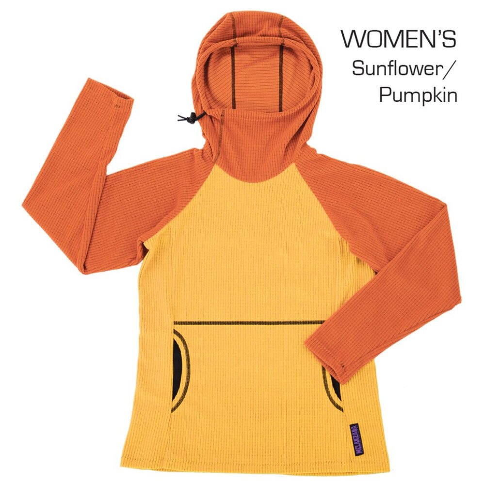 Melanzana micro grid hoodie v2